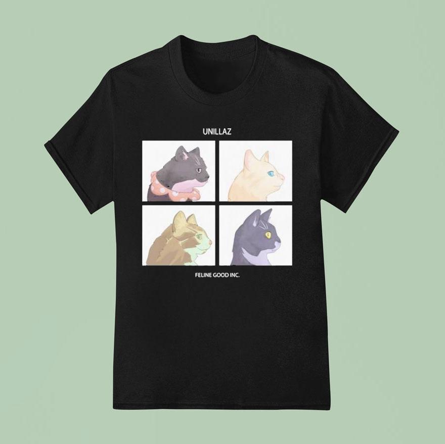Unillaz Feline Good Inc Cats T Shirt