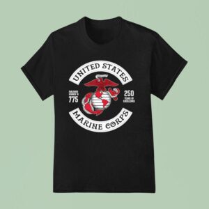 Usmc United States Marine Corps Years Of Excellence T Shirt