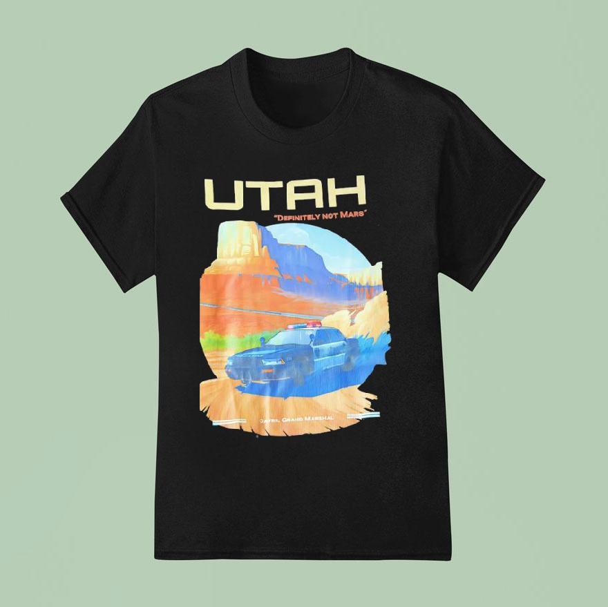 Utah Definitely Not Mars T Shirt