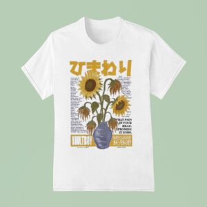 Vaultboy Sunflower I Love You To Death T Shirt