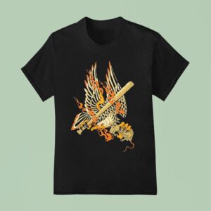 Venom Street Justice Born Scum Eagle T Shirt