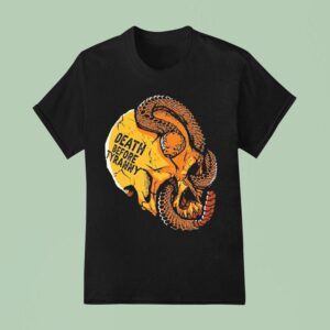 Venom Valor Death Before Tyranny Skull Snake T Shirt