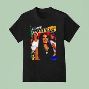 Vintage Og Three I Love Latinas T Shirt