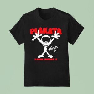 Vladimir Guerrero Jr Plakata Stickman Pearl Jam T Shirt