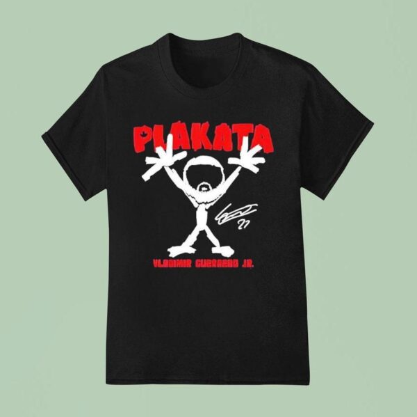 Vladimir Guerrero Jr Plakata Stickman Pearl Jam T Shirt
