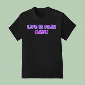 Vshojo Henya Life Is Pain Dayo T Shirt