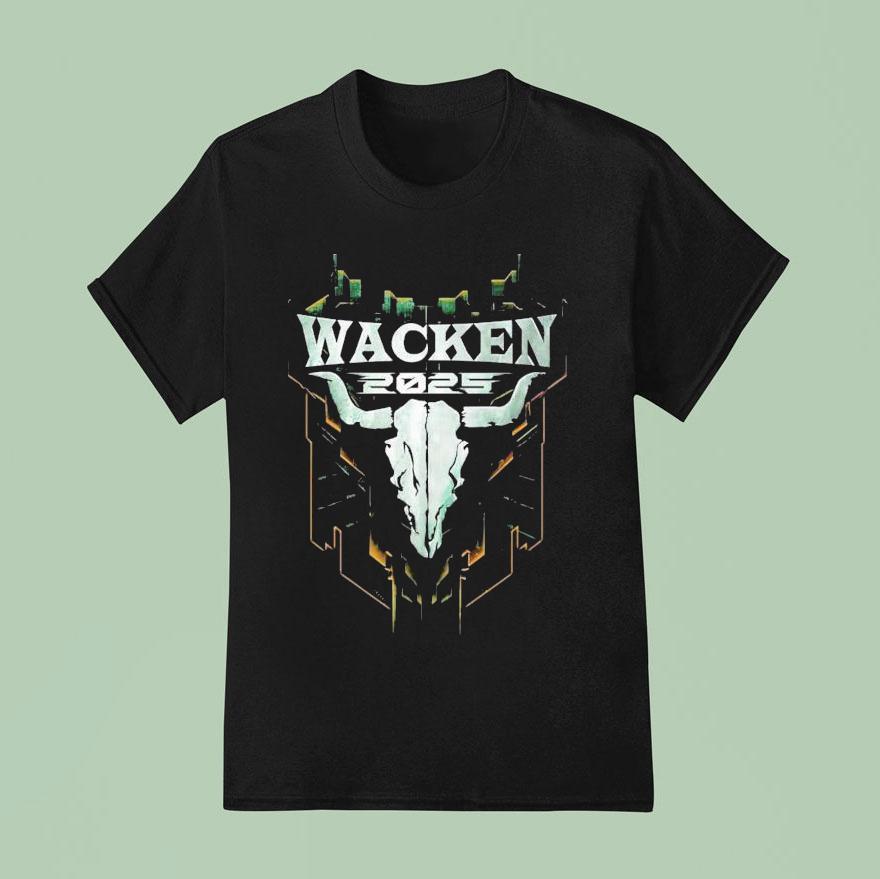 Wacken Open Air Festival From July To August In Schleswig Holstein Germany Main T Shirt