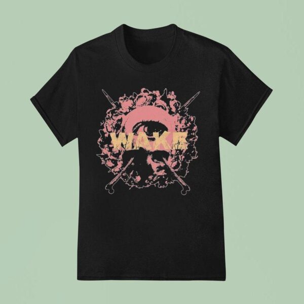 Wake Death Skull T Shirt