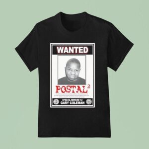 Wanted Postal Special Reward For Gary Coleman T Shirt