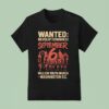 Wanted Revolutionaries September Million March Washington D C T Shirt