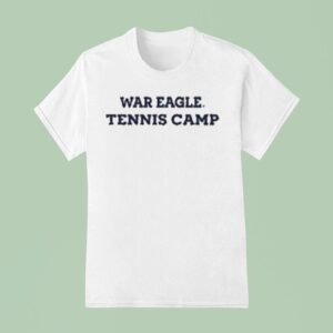 War Eagle Tennis Camp T Shirt