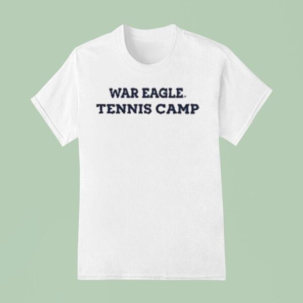 War Eagle Tennis Camp T Shirt