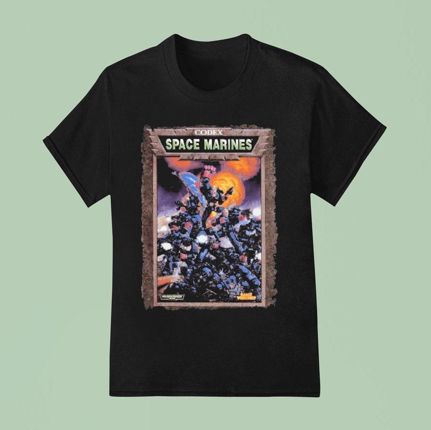 Warhammer Rd Codex Space Marines T Shirt