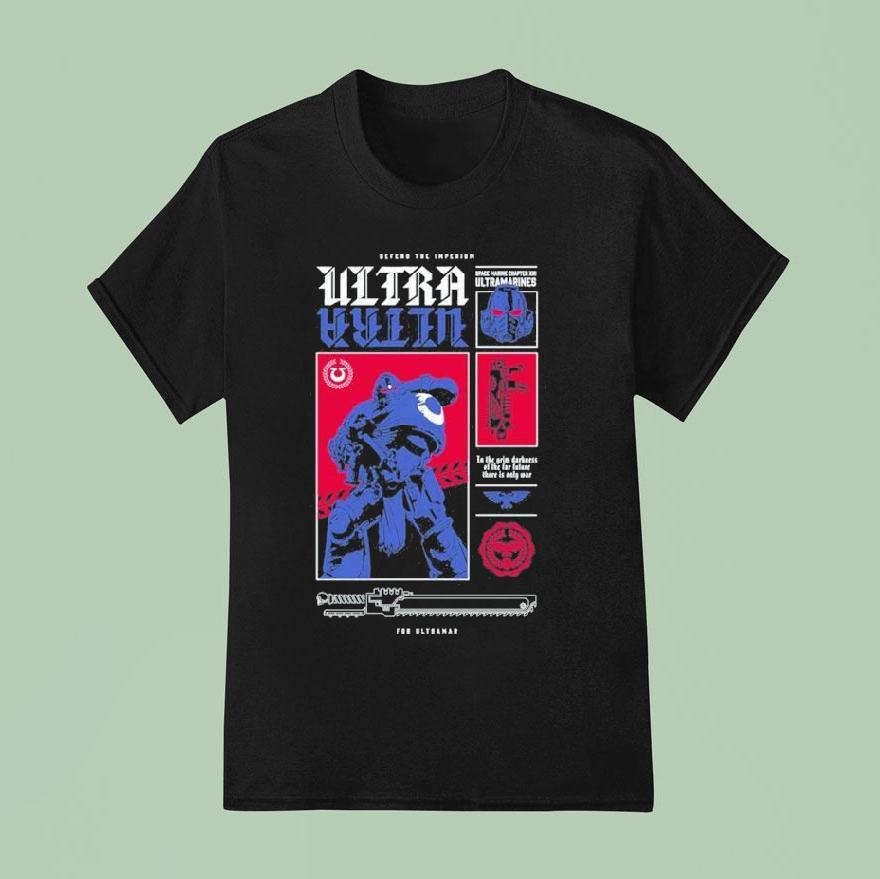 Warhammer Space Marine For Ultramar T Shirt