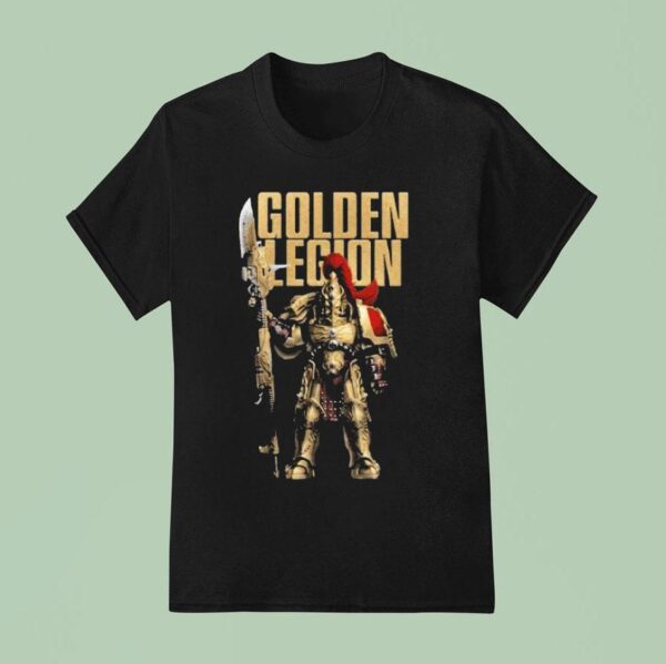 Warhammer Adeptus Custodes Golden Legion T Shirt
