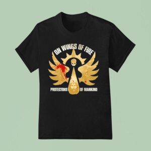 Warhammer Blood Angels On Wings Of Fire Protectors Of Mankind T Shirt