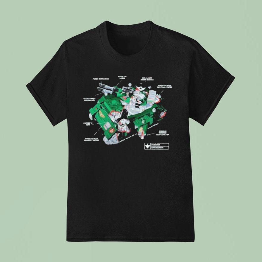 Warhammer Predator Annihilator Internals T Shirt