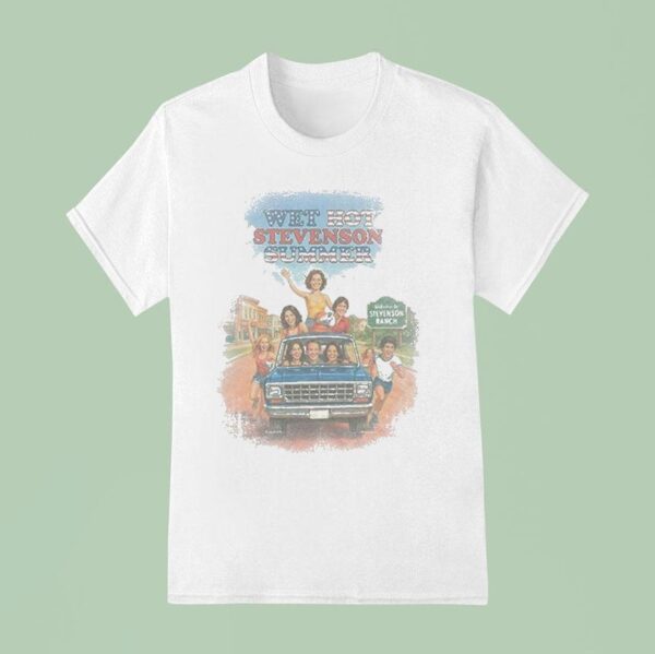Wet Hot Stevenson Ranch Summer Cartoon T Shirt