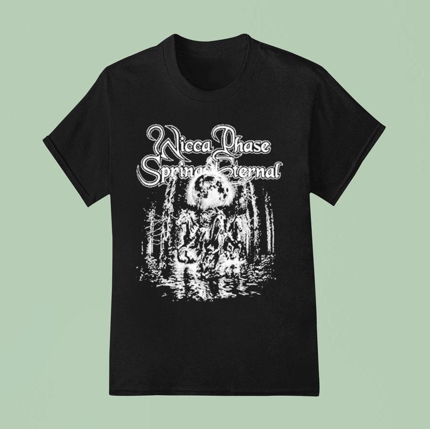 Wicca Phase Springs Eternal Horses T Shirt