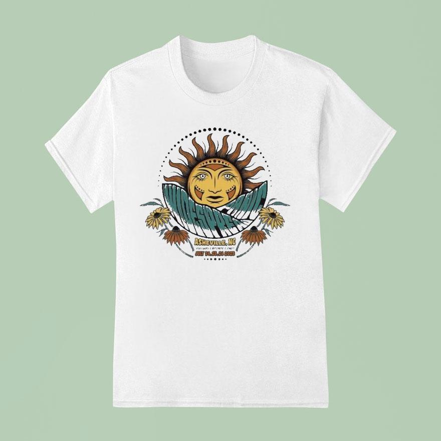 Widespread Panic Asheville Nc Sun T Shirt