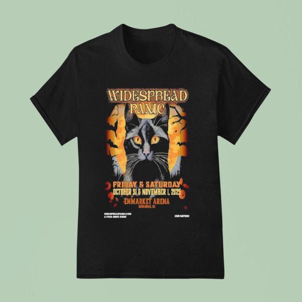 Widespread Panic Oct Enmarket Arena In Savannah Ga Ca T Shirt