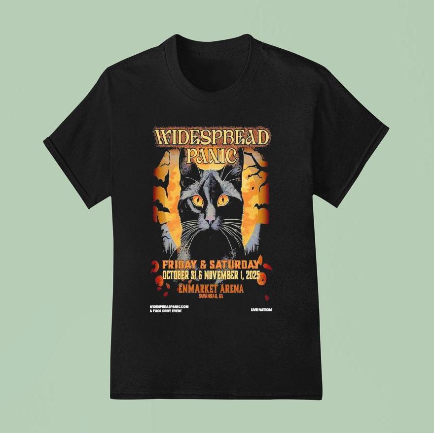Widespread Panic Oct Enmarket Arena In Savannah Ga Ca T Shirt