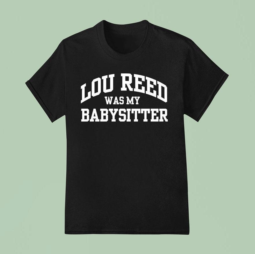 Wilco Jeff Tweedy Lou Reed Was My Babysitter T Shirt