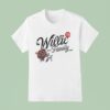 Willie Nelson Willie And Family Roses T Shirt