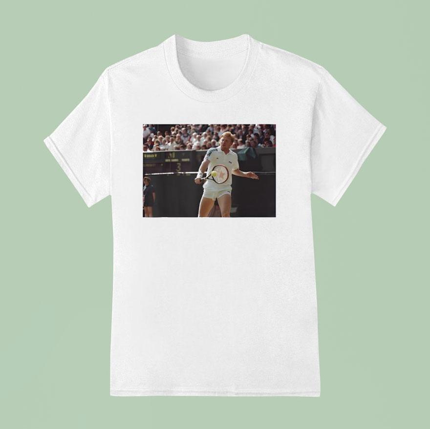 Wimbledon Tennis Legend Boris Becker T Shirt