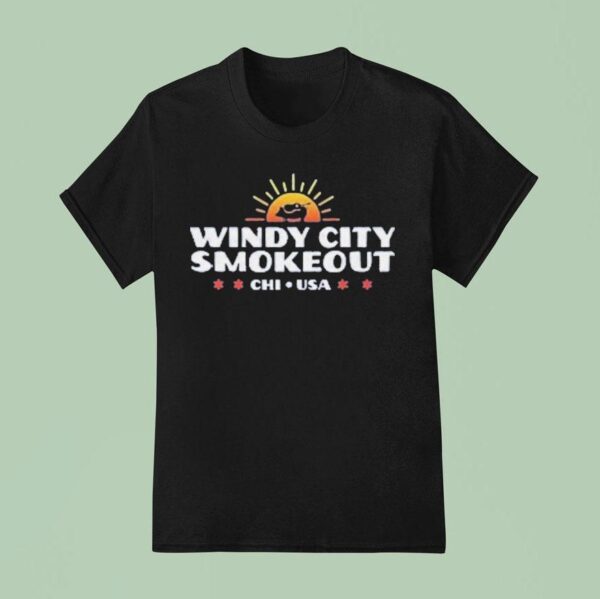 Windy City Smokeout Chi Usa Sunse T Shirt