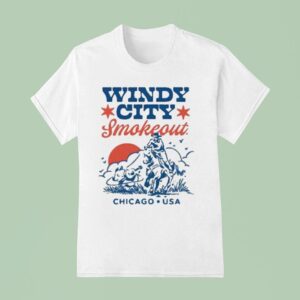 Windy City Smokeout Chicago Usa T Shirt
