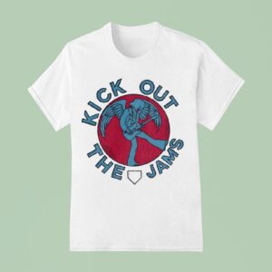Winged Man Kick Out The Jams T Shirt