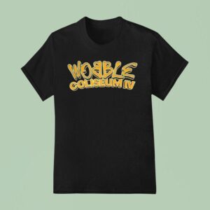 Wobble Coliseum Iv Logo T Shirt