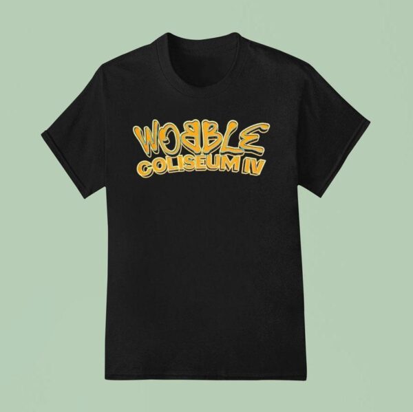 Wobble Coliseum Iv Logo T Shirt
