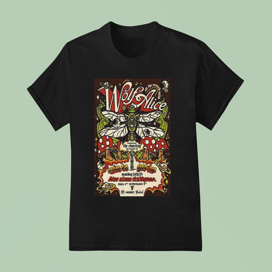 Wolf Alice July Dine Alone Records Toronto On T Shirt
