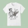 Wolf And Rabbit Decent Folk Rocke T Shirt