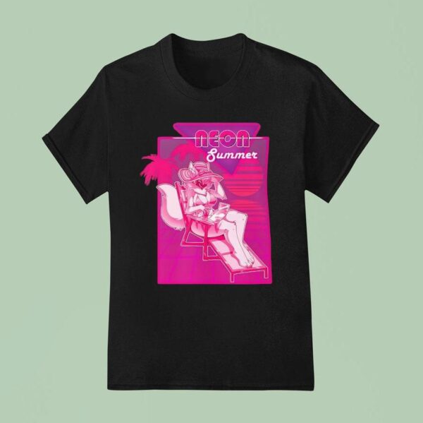 Wolf Neon Summer T Shirt