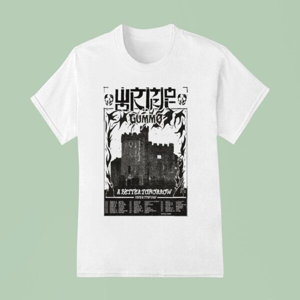 Wormrot Gummo Eu Uk Tour Dates T Shirt