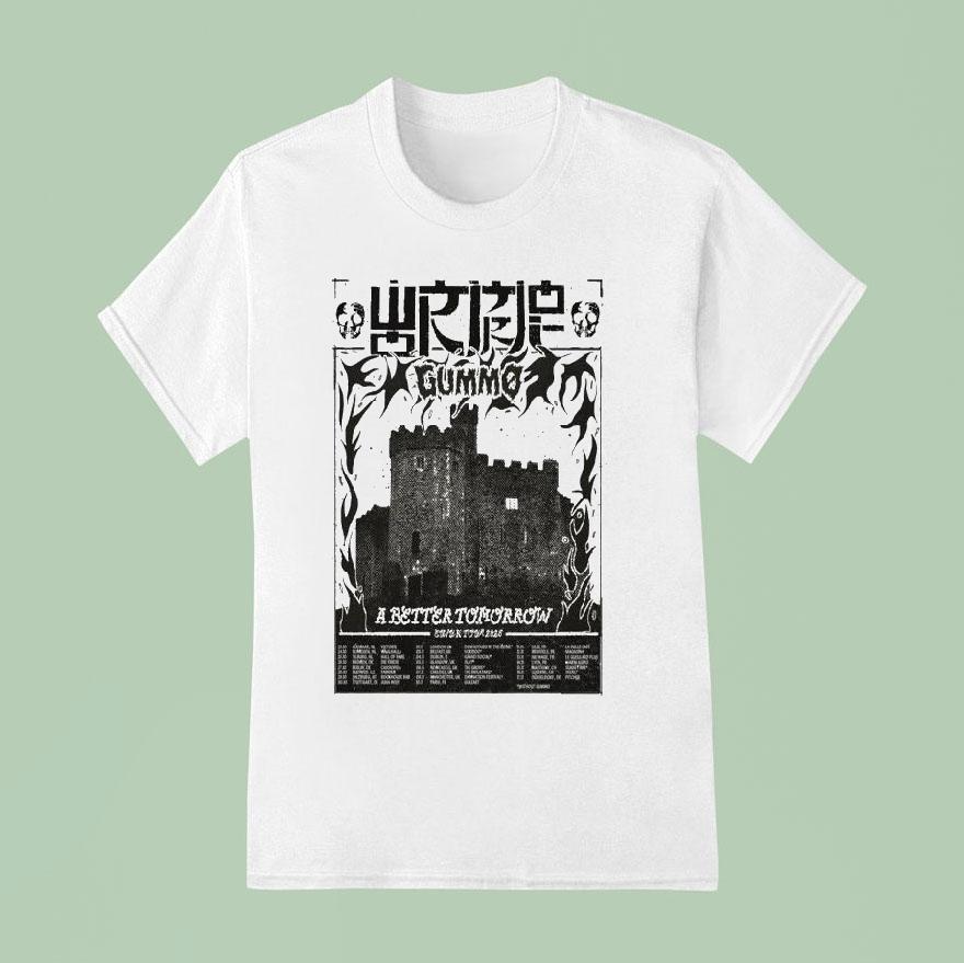 Wormrot Gummo Eu Uk Tour Dates T Shirt