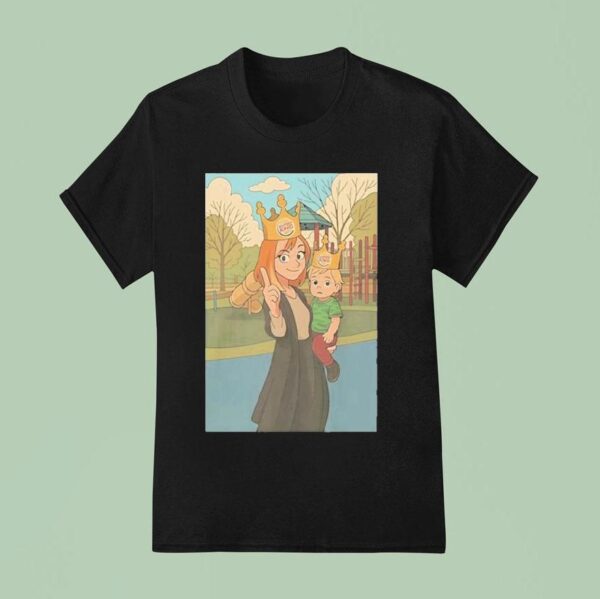 Wp Queen Of The Playground Burger King T Shirt