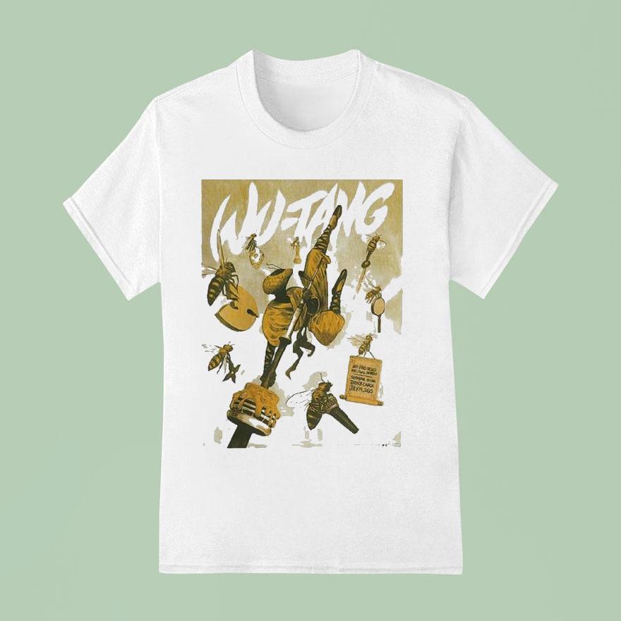 Wu Tang Clan Final Chamber At Scotiabank Arena In Toronto Canada On July Ninja Bees T Shirt