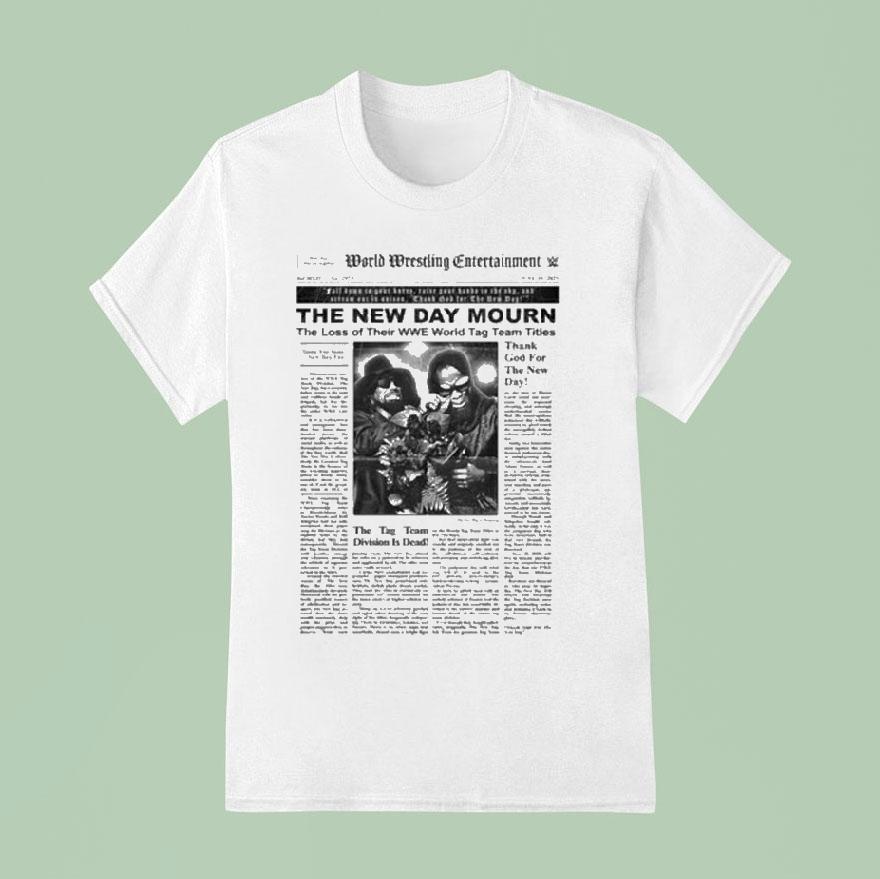 Wwe The New Day In Mourning T Shirt