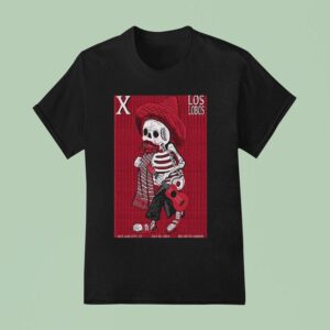 X The Band July Salt Lake City Ut Red Butte Garden Skeleton T Shirt