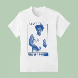 Yasss Chef Beefcake Chicagoland Apron T Shirt