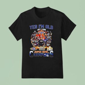 Yes I M Old But I Saw Denver Broncos Super Bowl Champions T Shirt