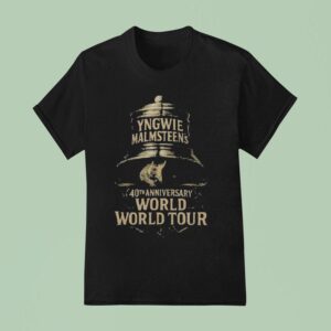 Yngwie Malmsn Legacy Forged In Strings World Tour Th Anniversary T Shirt