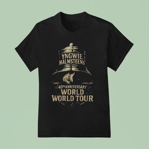 Yngwie Malmsn Legacy Forged In Strings World Tour Th Anniversary T Shirt