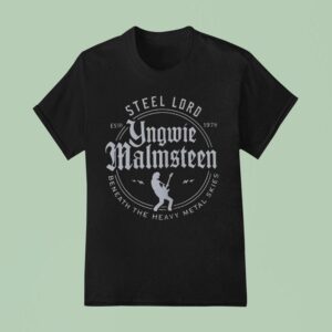 Yngwie Malmsn Sl Lord Beneath The Heavy Metal Skies Dominion Sl Est T Shirt