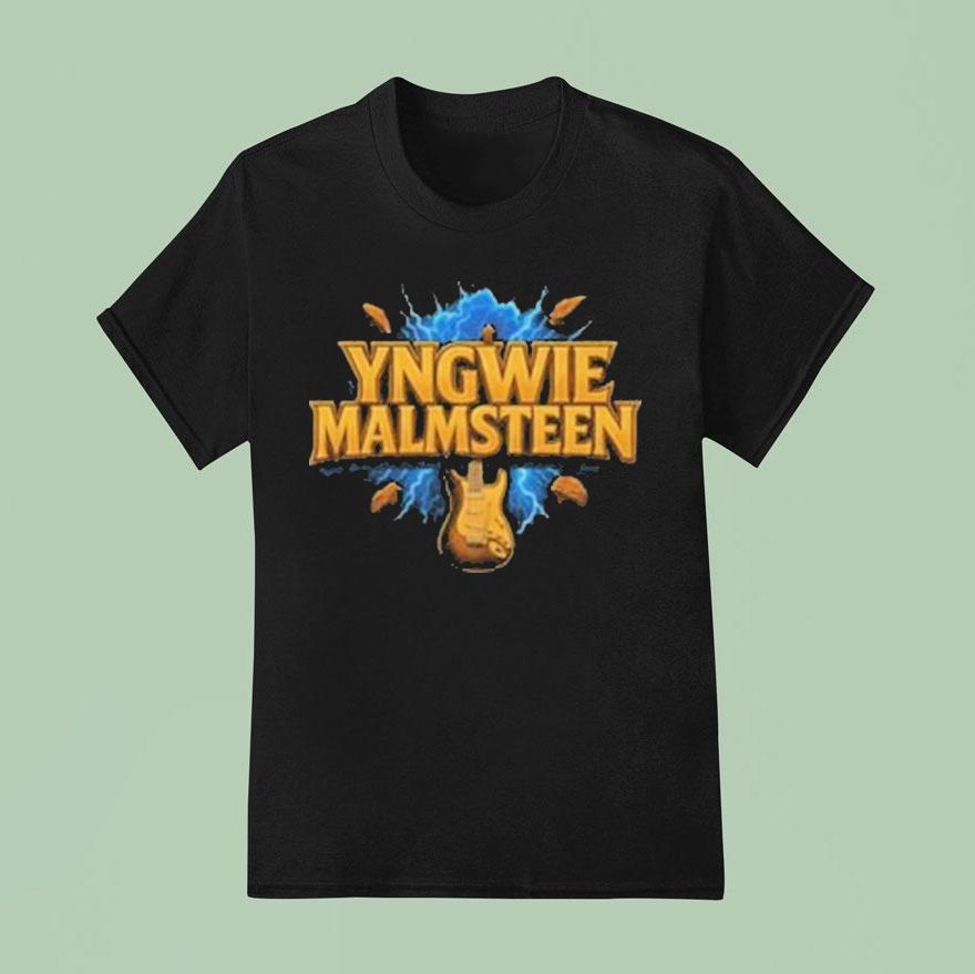 Yngwie Malmsn The Strike Of Yngwie T Shirt