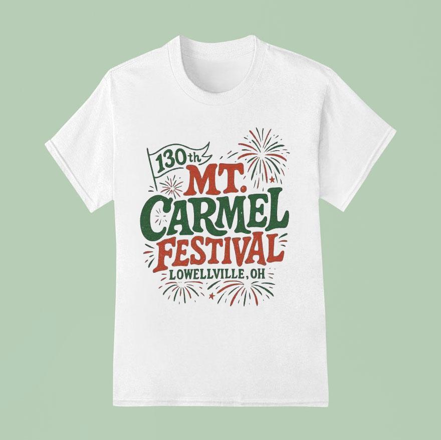 Youngstown Th Mt Carmel Festival Lowellville Oh T Shirt